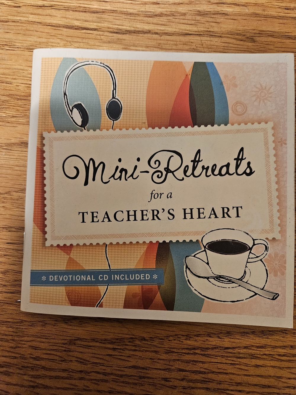 🛍 2/$6 🛍 Mini-Retreats for a Teacher's Heart Devotional Book And CD